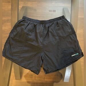 Vintage Speedo Board Shorts/ Swim Suit Navy Blue